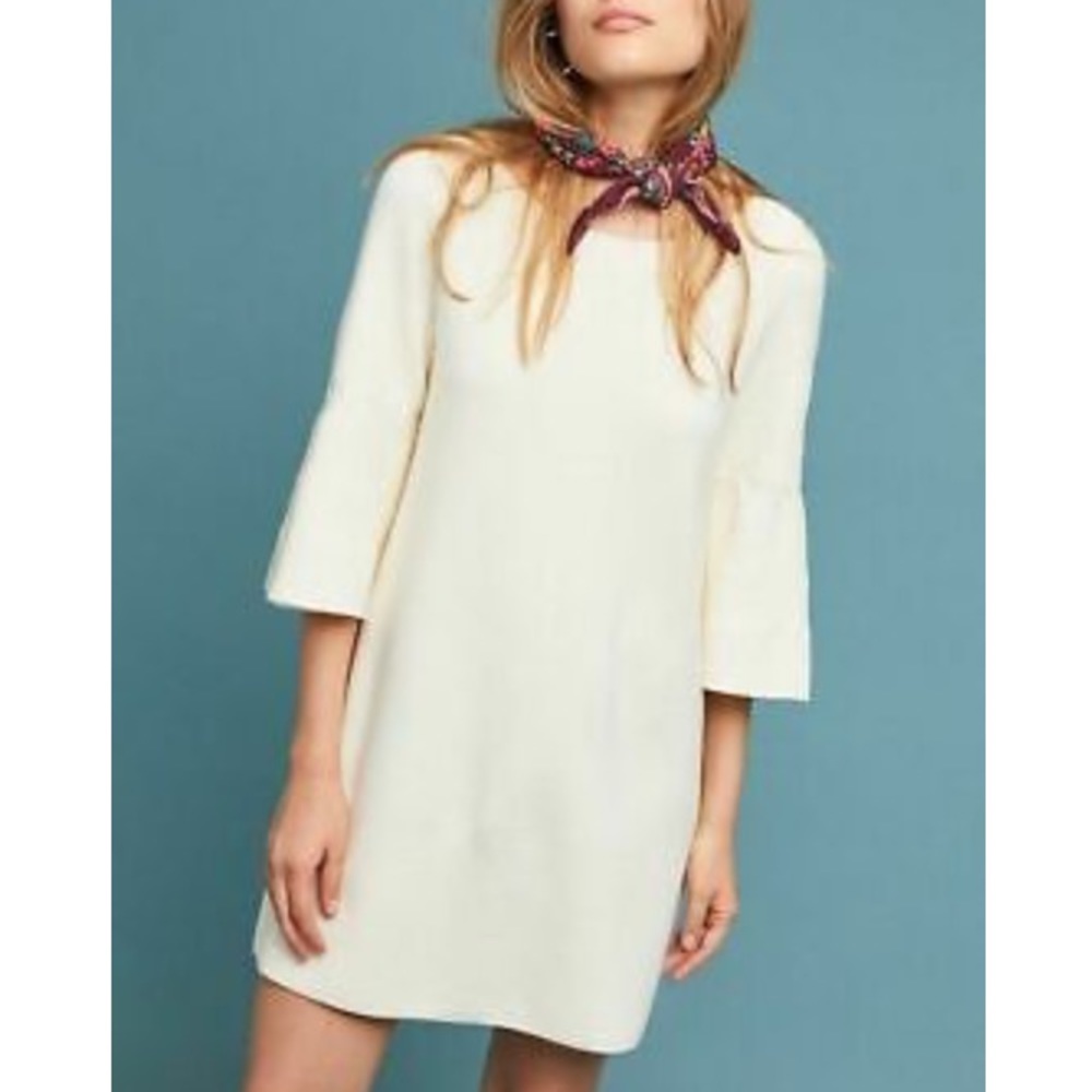 🕊Anthropologie Bell-Sleeve Sweater Tunic